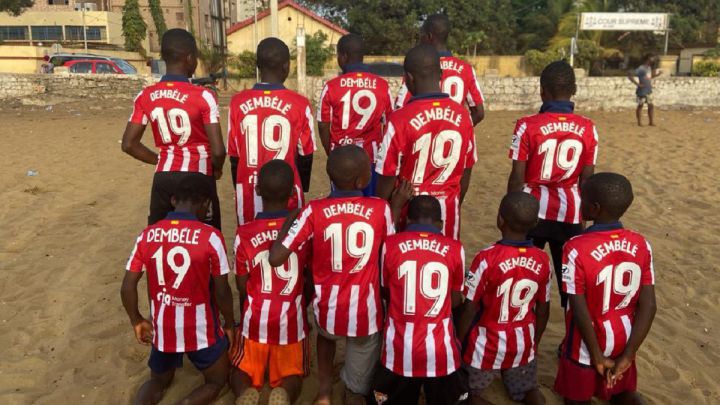 Dembélé, un atlético más: hace patria rojiblanca en Guinea Conakry