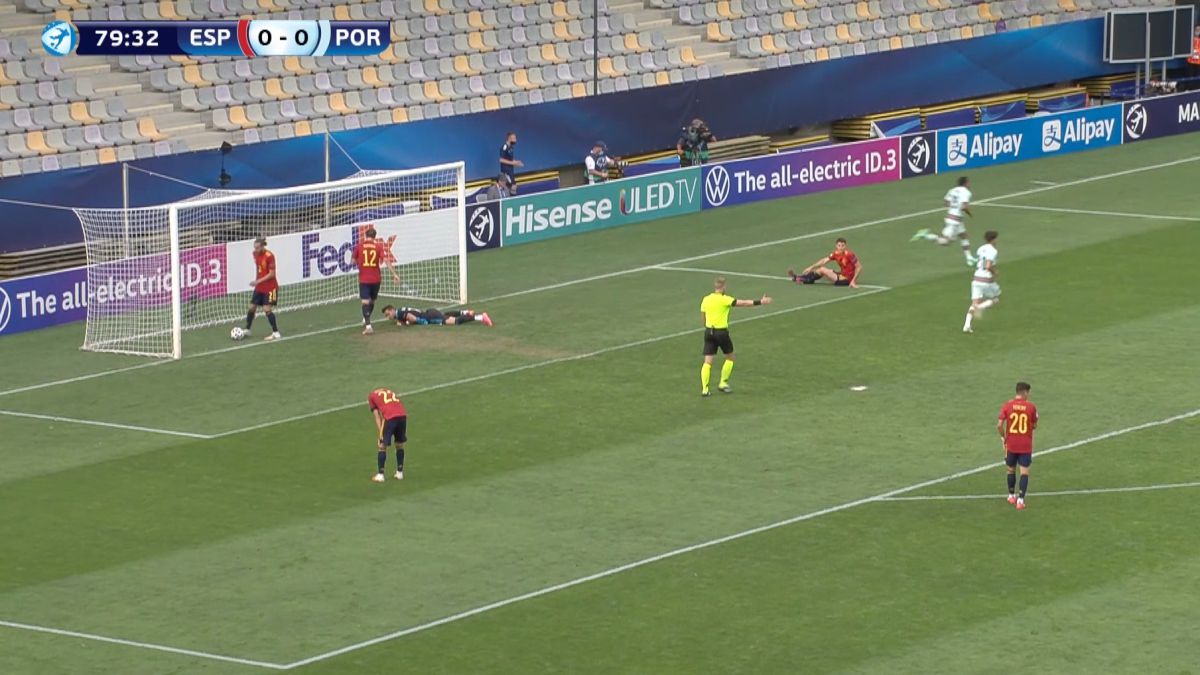 El colmo del gafe: de no creer el gol con el que España se queda sin Euro Sub-21