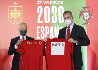 La presentación de la candidatura Ibérica para el Mundial 2030