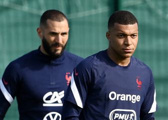 Benzema pide a Mbappé