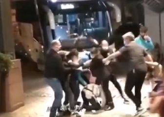 Neymar, acosado por fans en un grave error de la seguridad