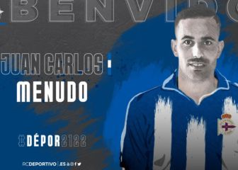 Oficial: Menudo, primer fichaje del Deportivo 2021-2022
