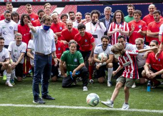 Leyendas del Real Madrid y el Atlético se unen contra el cáncer