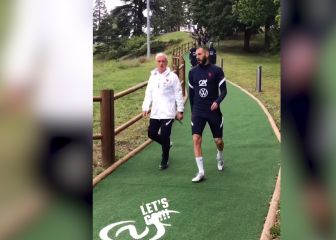 ¿Estaban peleados? Así se integró Benzema a la selección francesa