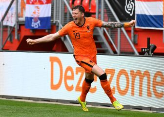 Holanda recupera sensaciones en el estreno de Weghorst