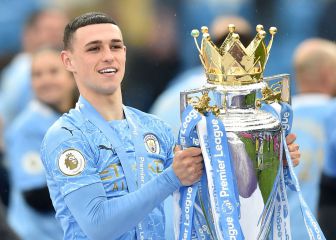 Foden world's most expensive player as England trio make up top three; Mbappé 12th
