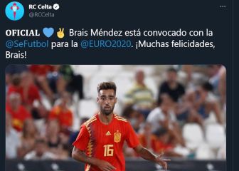 El Celta se pasa de frenada con la convocatoria de Brais