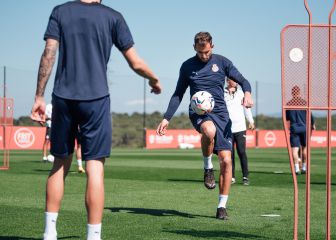 Stuani se apunta a la final ante el Rayo, su víctima favorita