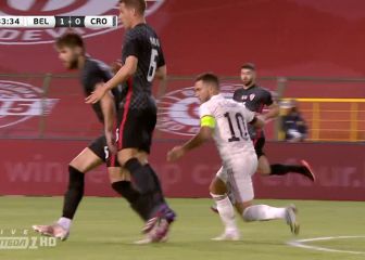 Los inquietantes 'highlights' de Hazard en su primer duelo con Bélgica desde 2019