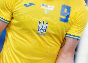 Rusia protesta ante la UEFA por la camiseta de Ucrania con el mapa de Crimea
