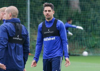 El Cádiz descarta el regreso de Rubén Sobrino esta temporada
