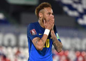 Neymar guía a Brasil