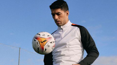 Luis Suárez, en el Olimpo del Atlético.