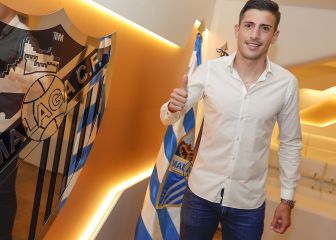 Chavarría renueva con el Málaga hasta 2023