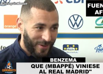 Complicidad es poco: vean esto de Benzema y Mbappé