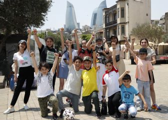 Bakú, preparada para su primer partido de la EURO