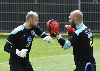Entrenamiento para mejorar los reflejos de los porteros