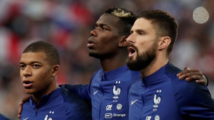 Bronca Mbappé-Giroud antes de la Eurocopa