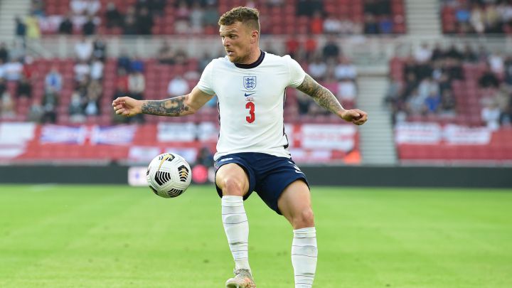 Trippier, del Atlético, en el Inglaterra-Austria previo a la Eurocopa.