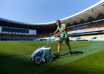 Todo a punto en Sevilla para albergar a España