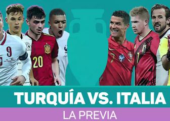 Italia se estrena en la Eurocopa ante Turquía