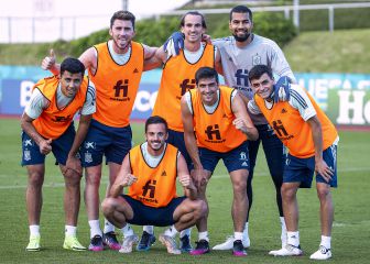 Las imágenes del entrenamiento de España en grupo