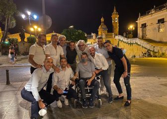 Unzué recibió el apoyo de sus ex compañeros en el Sevilla