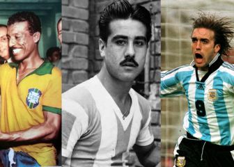 Los goleadores históricos de la Copa América