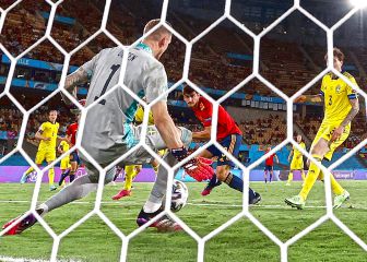 El debut sin gol de España contra Suecia en imágenes