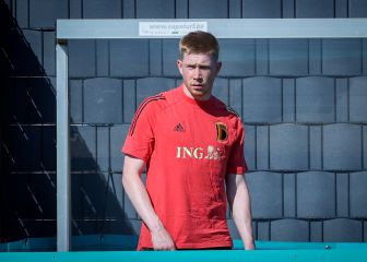 De Bruyne vuelve a entrenarse con Bélgica
