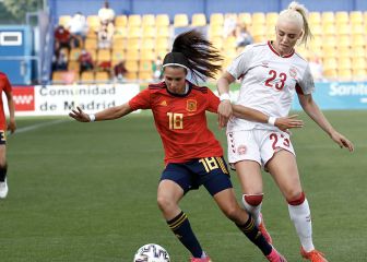 España - Dinamarca, en directo: amistoso de fútbol femenino