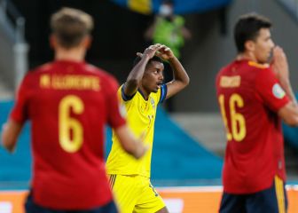 No hubo duelo Isak-Oyarzabal en la Euro