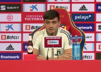 Pedri habla de los pitos que se escucharon en La Cartuja