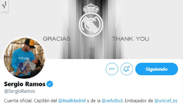Ramos acude a Twitter para dar su primer mensaje de adiós