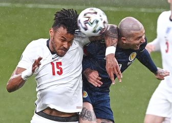 Inglaterra-Escocia en imágenes