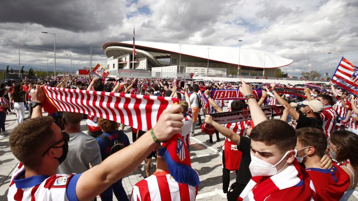 El Atlético ya planifica la vuelta de la afición al Wanda Metropolitano.