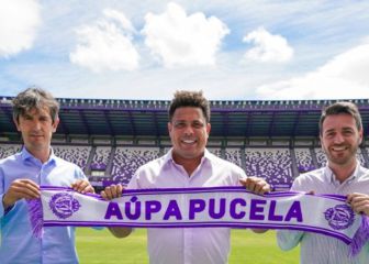 Ronaldo compartió la jornada con Pacheta y Fran Sánchez