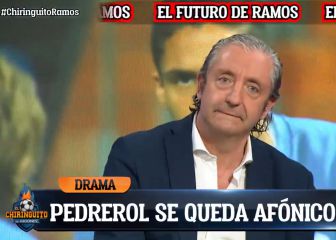 Pedrerol se queda sin voz en mitad del Chiringuito: atención al motivo que esgrimió con sorna