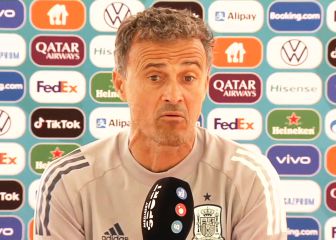 El discurso de Luis Enrique sobre el césped de La Cartuja a horas del partido