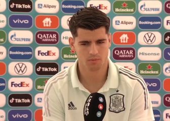 Mensaje de Morata a los que le pitaron en La Cartuja