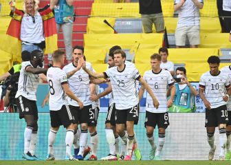 Portugal-Alemania en imágenes