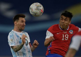 Alarcón, el nuevo fichaje del Cádiz, suma minutos en la Copa América