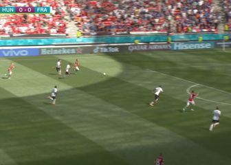Haciendo esto no está ni para el Madrid ni para el United... Varane en el 1-0