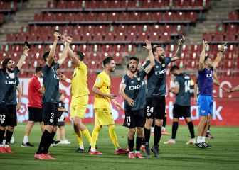 El Rayo celebra el ascenso a Primera División