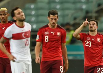 Shaqiri y Sommer ponen a Suiza como mejor tercera