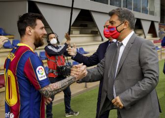 Messi renewal: Barcelona president Laporta offers update