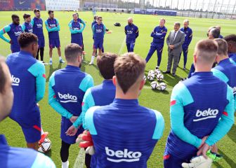 Palo de Laporta a los jugadores: 