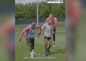 Henry hace esta locura en el entrenamiento y se hace viral: ¡Lukaku no lo cree!