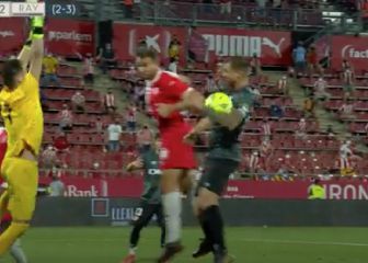 Por muchos años que pasen en Girona no lo van a olvidar: el penalti que reclamaron en el 86'