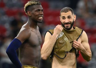 Pogba confiesa cómo responde Benzema a las críticas